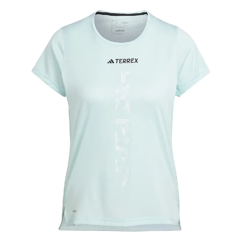 Women's Clothes For Special Occasions adidas - Women's Terrex Agravic Trail Running T-Shirt (HZ6260)