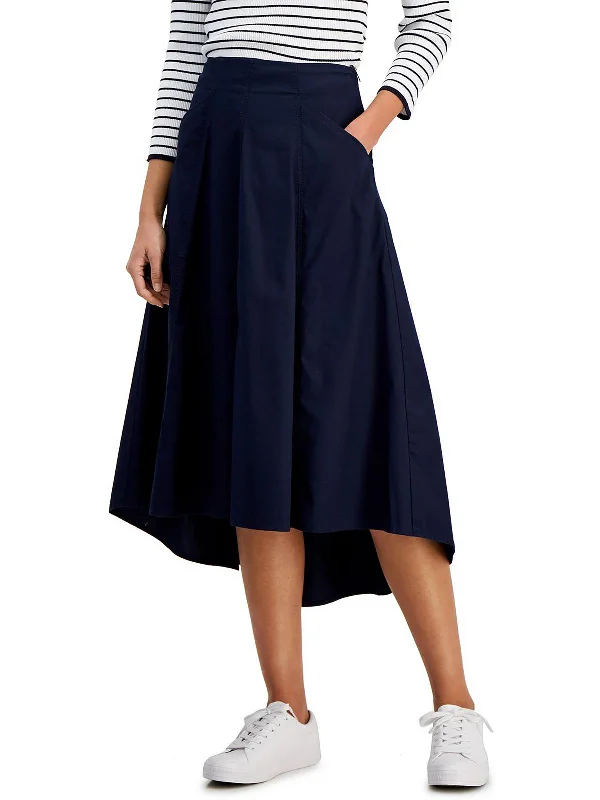 Women's Evening Clothing Womens Stretch Midi Midi Skirt