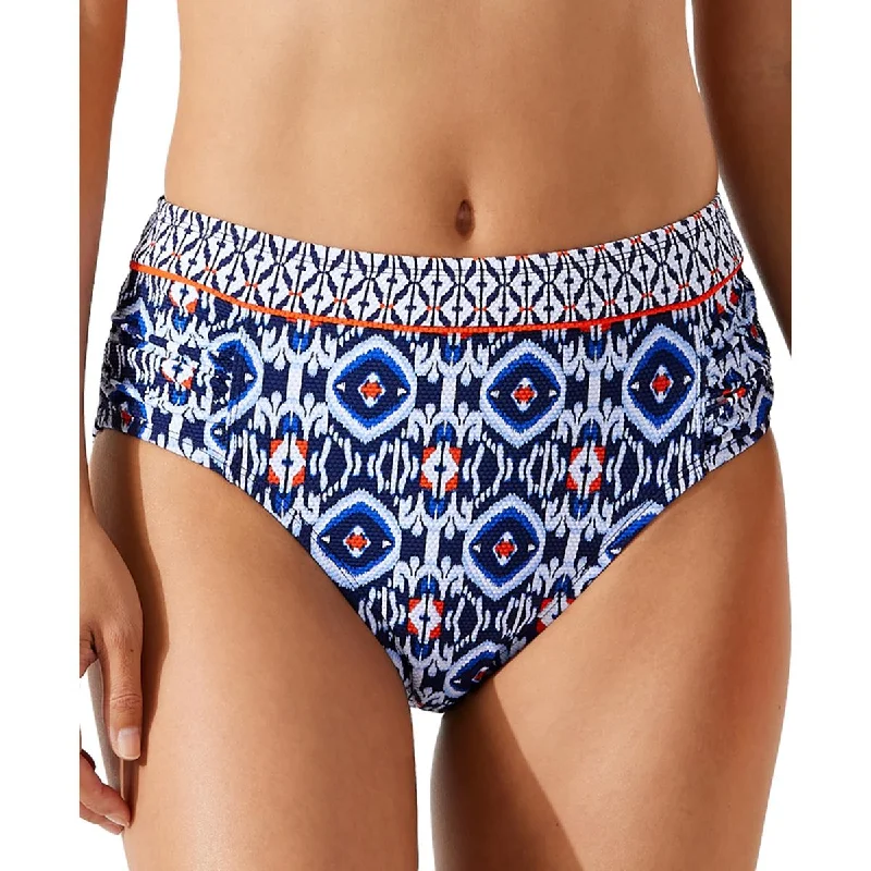 Women's Luxury Garments Island Kays Ikat Womens Printed High Waist Swim Bottom Separates