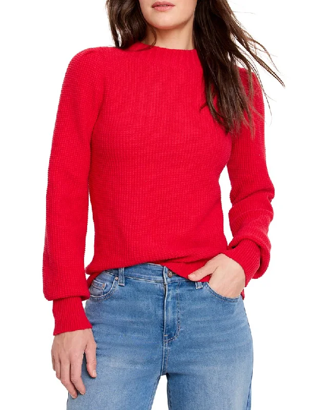 Comfortable Women's Attire NIC+ZOE Waffle Stitch Sweater