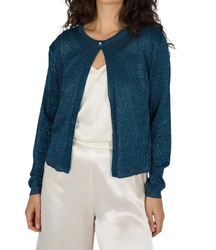 Stylish Women's Garments For Holidays Ava Cardigan In Blue