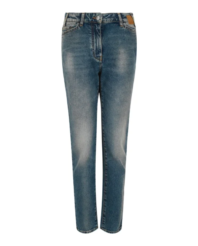 Casual Outfit For Women Raw Skinny Jeans