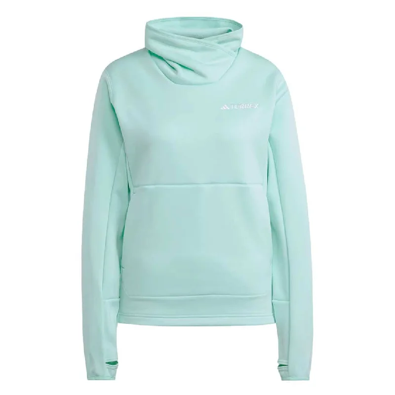 Women Apparel adidas - Women's Terrex Xperior Medium Fleece Pullover (IB1833)