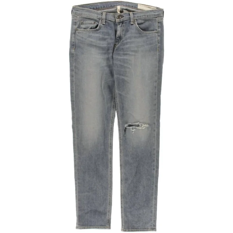 Clothing For Women Women's Dre Straight Leg Boyfriend Jeans In Mariner