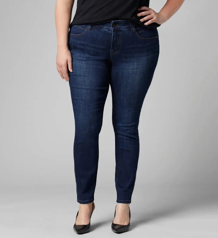 Discount Store Cecilia Mid Rise Skinny Jean - Plus In Indigo