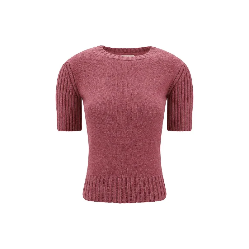 Women's Party Outfit Khaite Short Sleeve Mia Women's Sweater