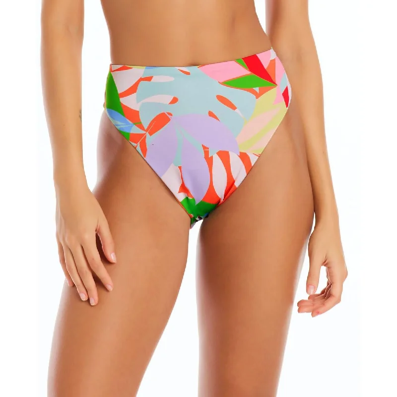 Affordable Fashion Clothing For Women Womens High Rise Printed Swim Bottom Separates