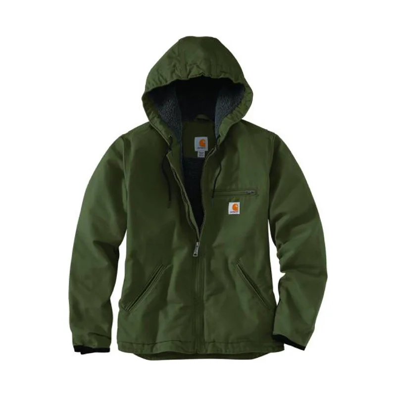 Affordable Women's Clothing Online Carhartt Women's Sherpa Lined Jacket - Basil