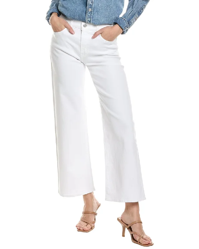 Women's High-Fashion Apparel HUDSON Jeans Noa White High-Rise Straight Ankle Jean