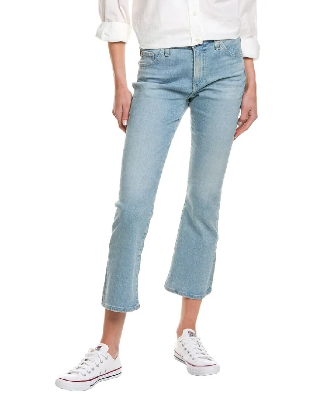 Women's Clothing For Everyday Wear AG Jeans Jodi 26 Years Skylight High-Rise Slim Flare Crop Jean