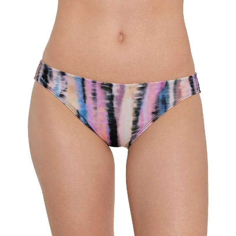 Women's Formal Event Clothing Juniors Womens Tie-Dye Hipster Swim Bottom Separates