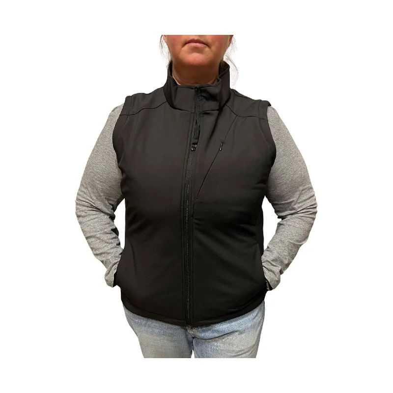 Women's Outfit For The Office World Famous Women's Heated Vest - Black - ONLINE STORE CREDIT/EXCHANGE ONLY