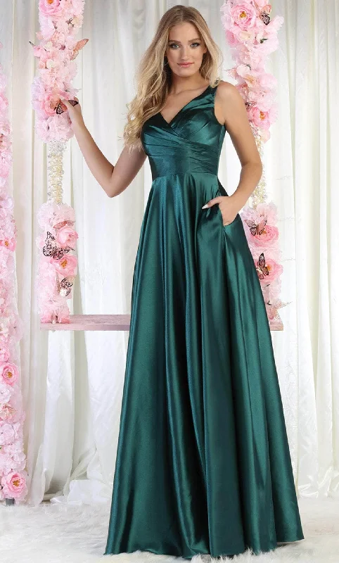 Flash Sale Clothing May Queen MQ1994 - Sleeveless Gown