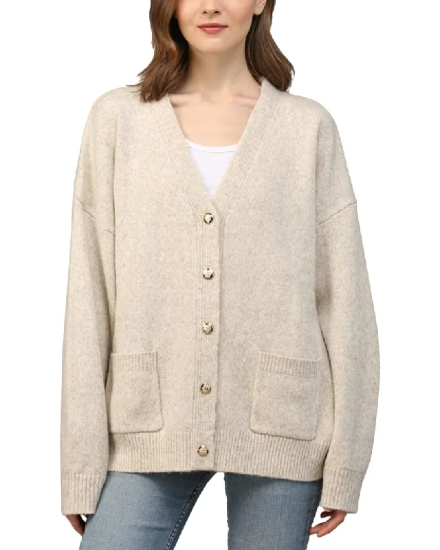 Vintage-Inspired Women's Apparel FATE Wool-Blend Cardigan