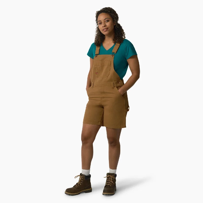 Women's Clothing For Travel Dickies Women's Relaxed Fit Bib Shortall