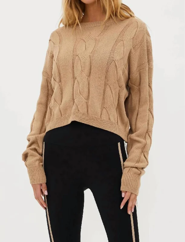 Women's Transitional Attire Clarice Sweater In Sandshell