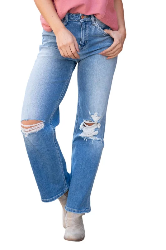 VIP Member Discount 90S High Rise Dad Jean In Alchemilla