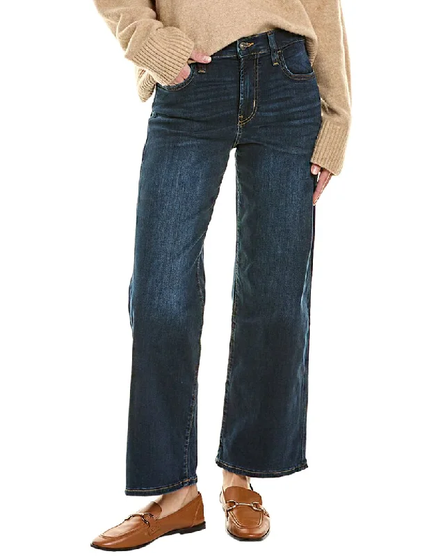 Women's Vacation Outfit HUDSON Jeans Rosalie Venus High-Rise Wide Leg Jean