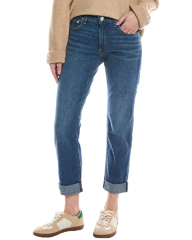 Women's Evening Outfit rag & bone Dre Paxton Low-Rise Slim Boyfriend Jean