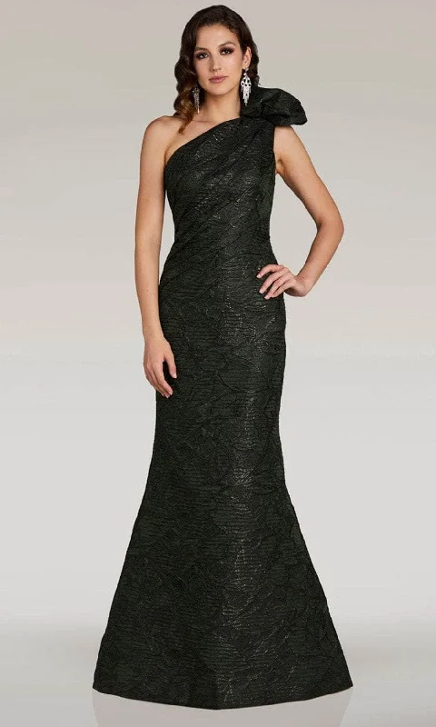 Sales Clothes Feriani Couture 18356 - Bow Accented Mermaid Evening Gown