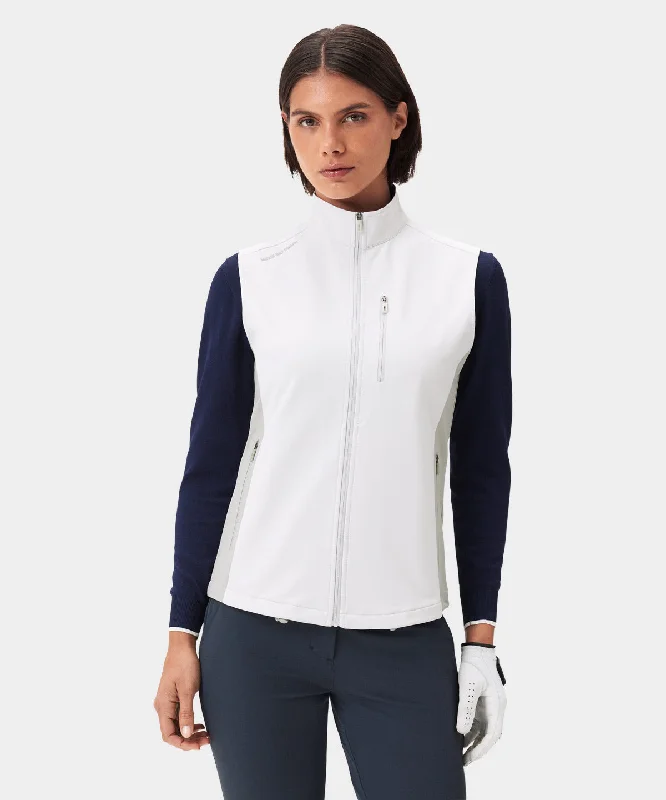 Women's Outdoor Activity Garments Storm Off-White Wind Vest