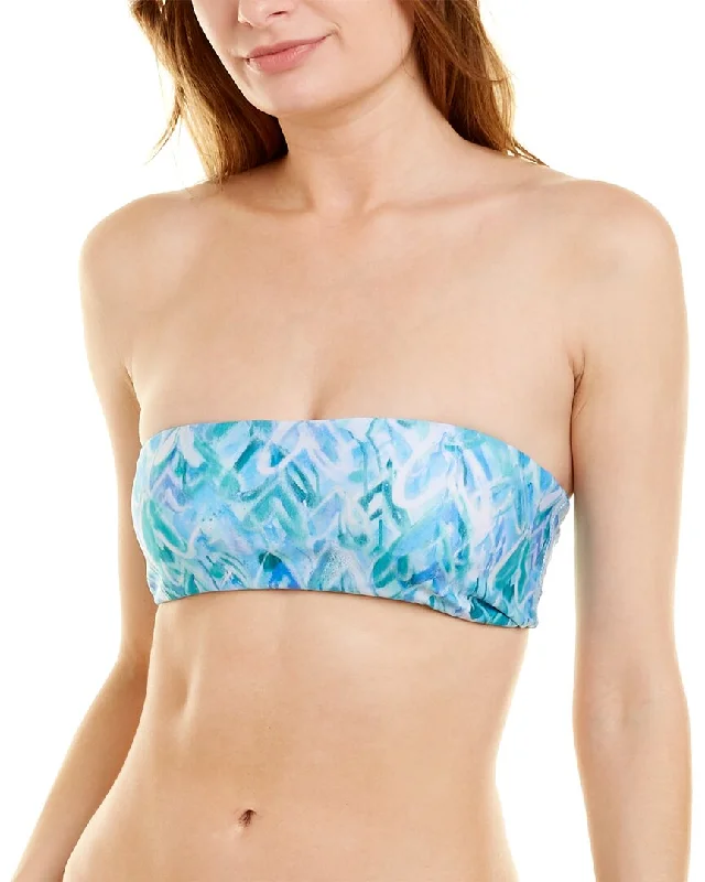 Stylish Women's Outerwear Apparel Splendid Reversible Bandeau Bikini Top