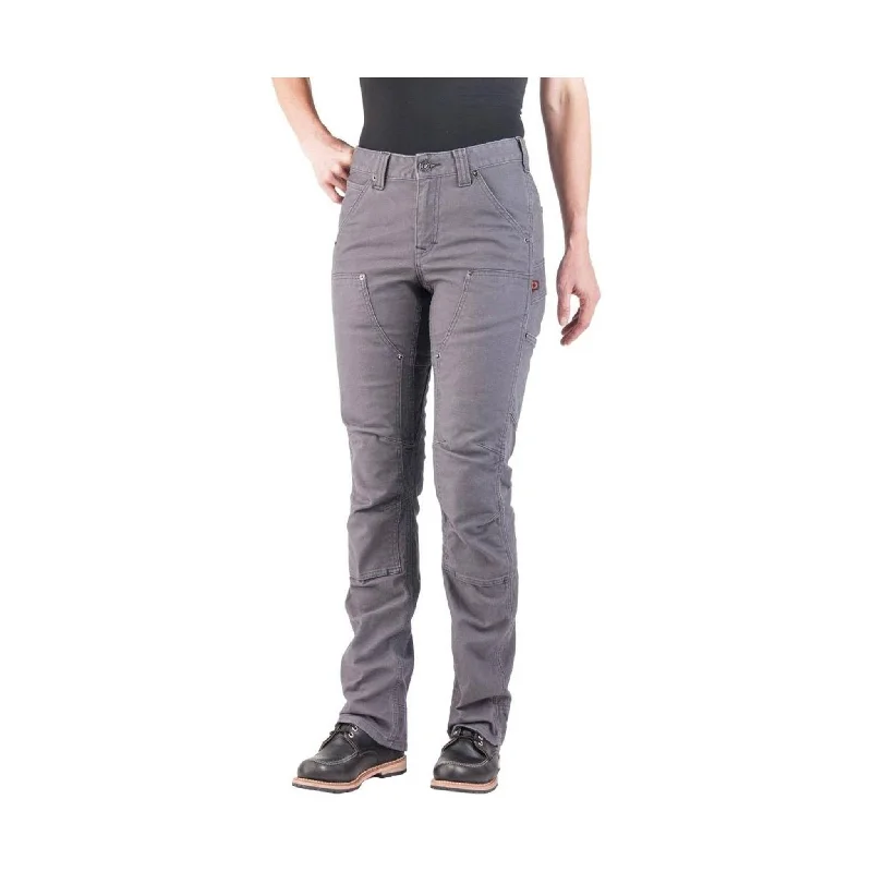 Women's Activewear for Exercise and Sports Dovetail Women's Britt Utility Work Pants - Dark Grey