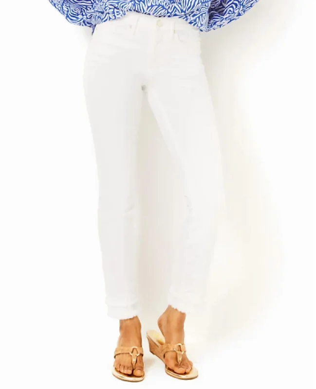 Exclusive Discount 29" South Ocean High-Rise Skinny Jean In Resort White