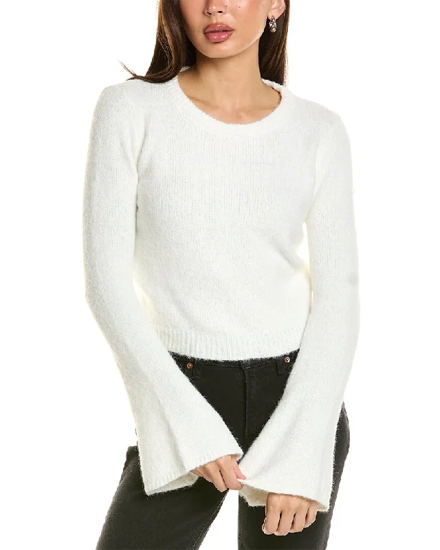 Clothing Online SERENETTE Fuzzy Crop Sweater