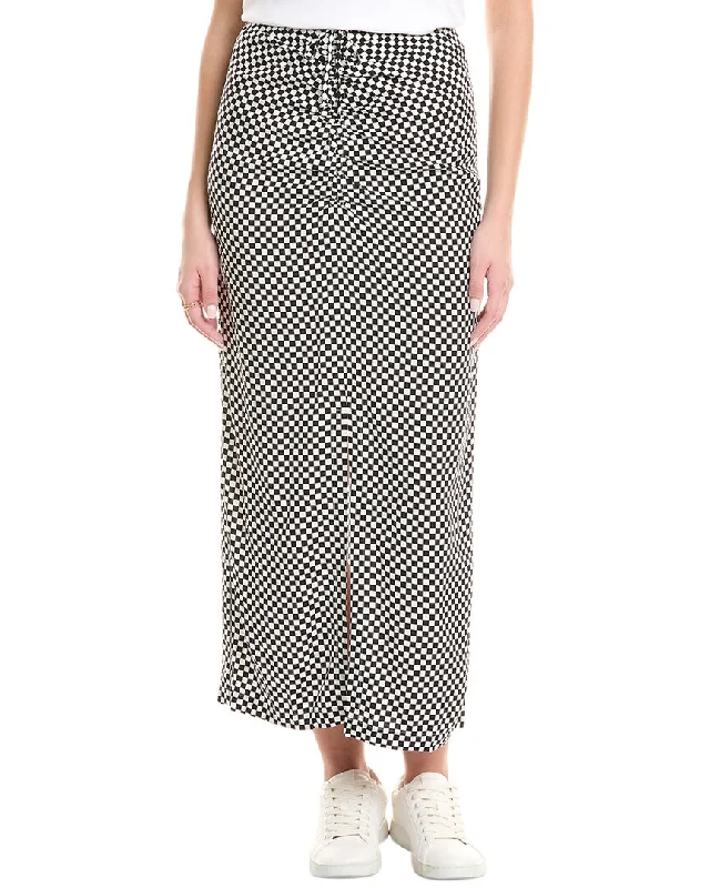 Modern Women's Wardrobe Essentials Terez Rayon Trumpet Skirt