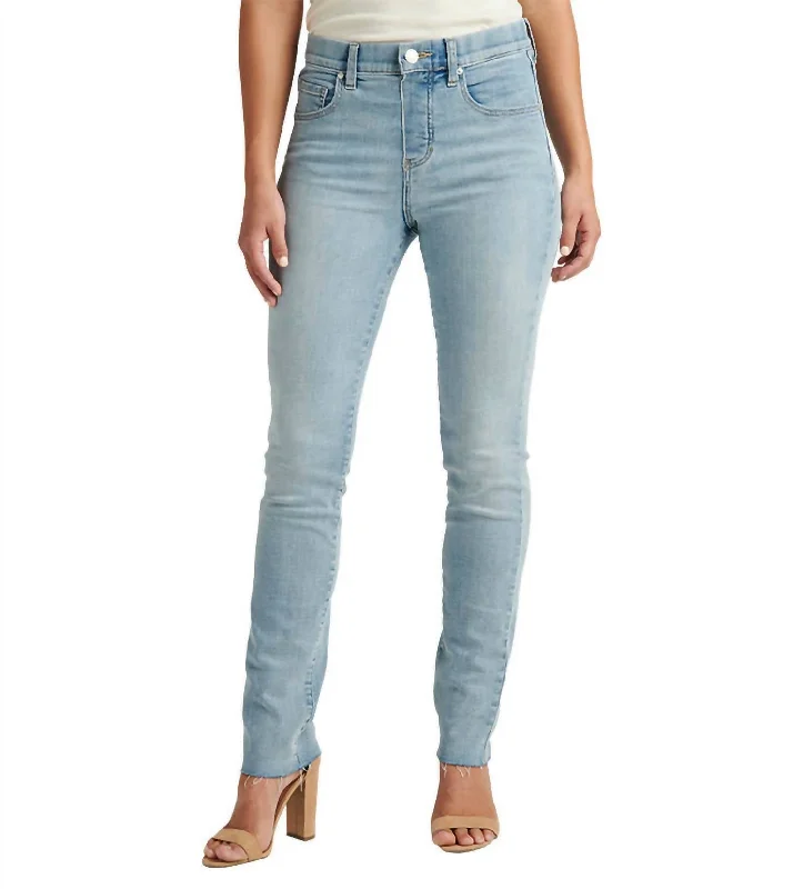 Discount Price High Rise Valentina Straight Jean In Hollywood