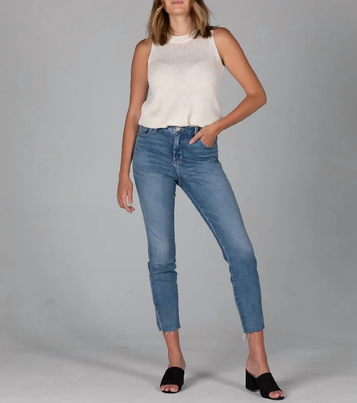 Stylish Everyday Clothing Viola High Rise Skinny Jean In Brooklyn