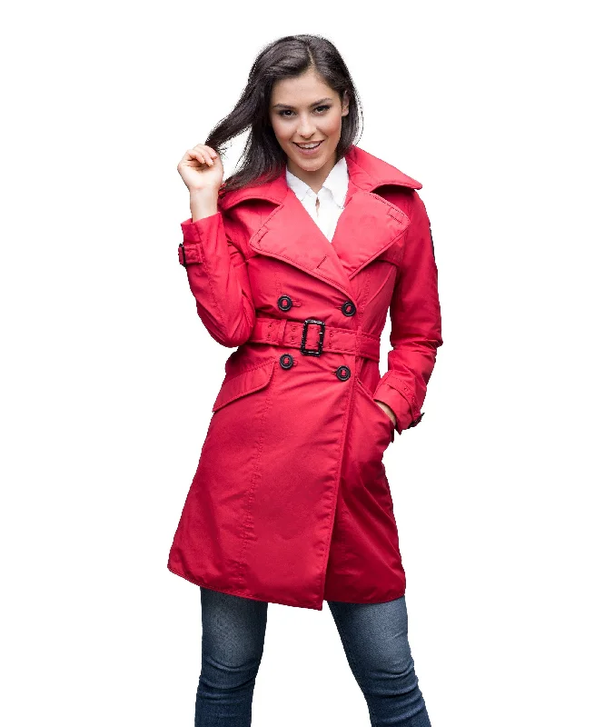 Women's Travel Attire Justice Legacy Women's Trench Coat