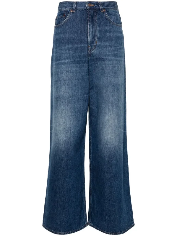 Women's Chic Outerwear Attire Chloè Women's Palazzo Jeans