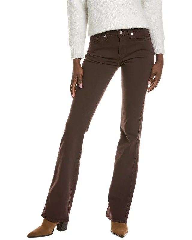 Women's Clothes And Apparel 7 For All Mankind Kimmie Hot Fudge Form Fitted Bootcut Jean