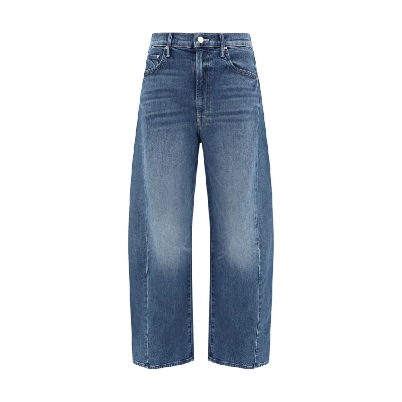 Women's High-Fashion Outfit Mother  Flood straight Women's Jeans