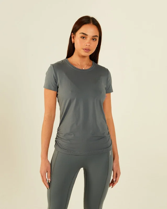 Women's Casual Wear Outfit Tala Tee Sage Grey