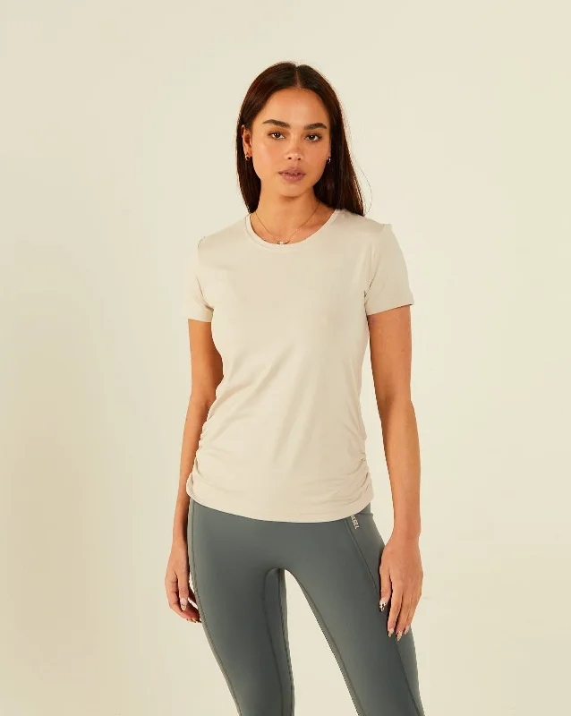 Women's Outfit For The Office Tala Tee Soft Clay