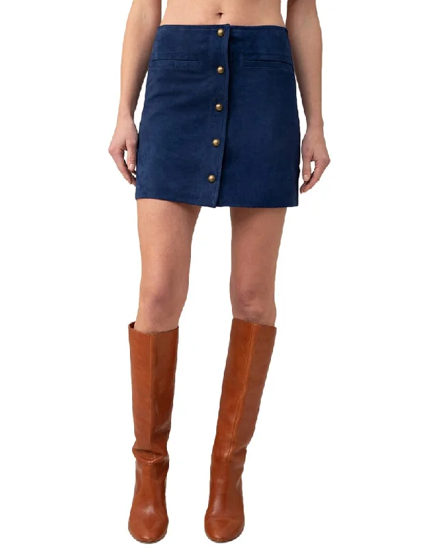 Casual Dresses for Women Trina Turk East Village Suede Skirt