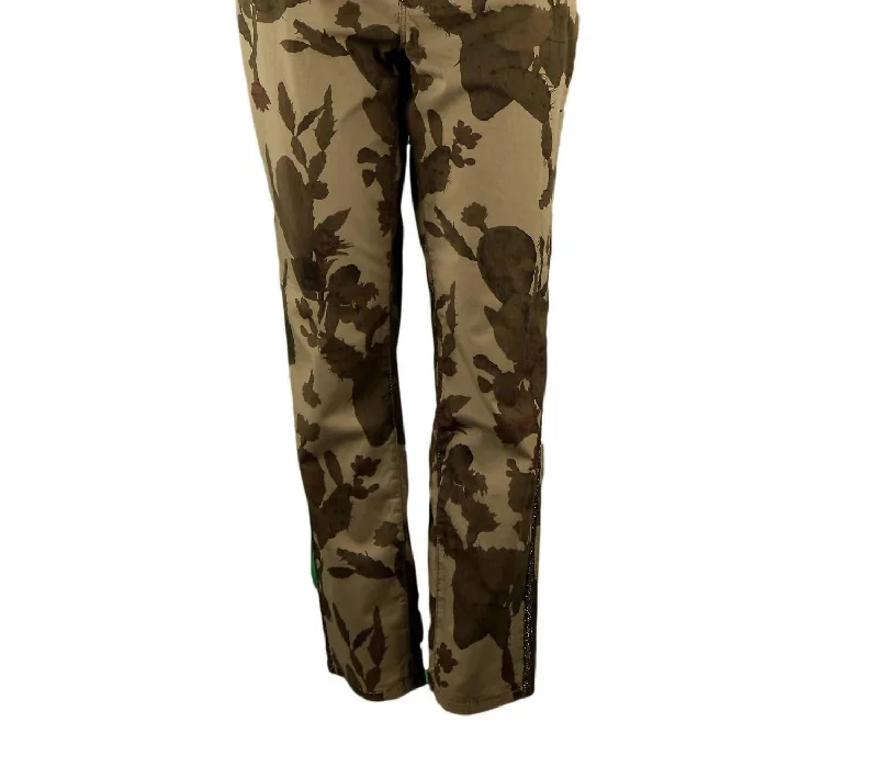 Women's Chino Pants In Olive