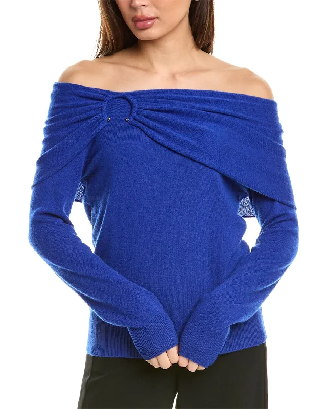 Trendy Boutique Online InCashmere Ring Cashmere Sweater