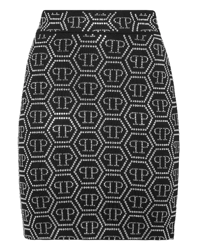 Women's High-End Clothing Mini Skirt Monogram