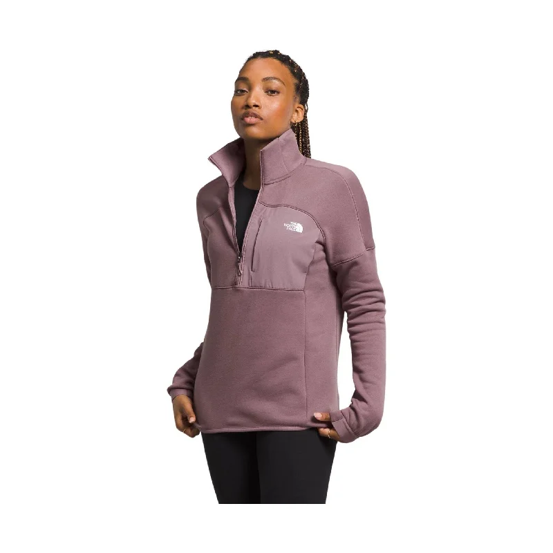 Comfortable Outfit For Women The North Face Women's Canyonlands High Altitude Half Zip - Fawn Grey