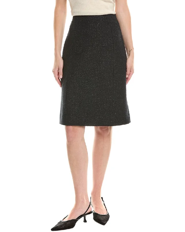 Women's Fashion Essentials St. John Shimmer Tweed Skirt