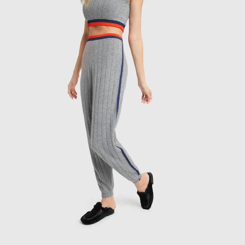 Mabel Sweatpants In Heather Grey