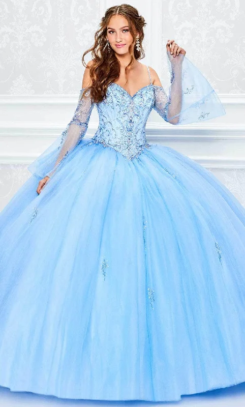 Exclusive Women's Fashion Collection Princesa by Ariana Vara PR11941 - Bell Sleeve Ballgown