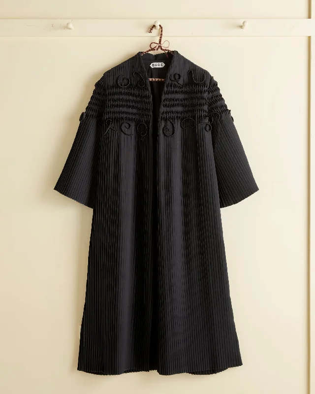 Formal Attire For Women Pleated Opera Coat