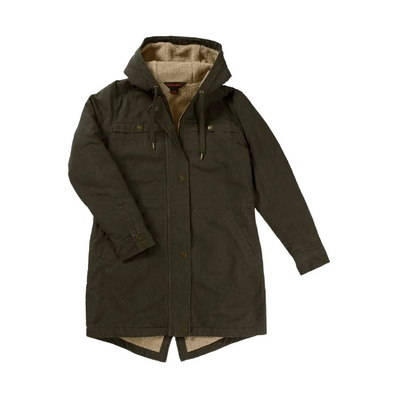 Online Shopping Boutiques Tough Duck Women's Sherpa Lined Jacket - Olive