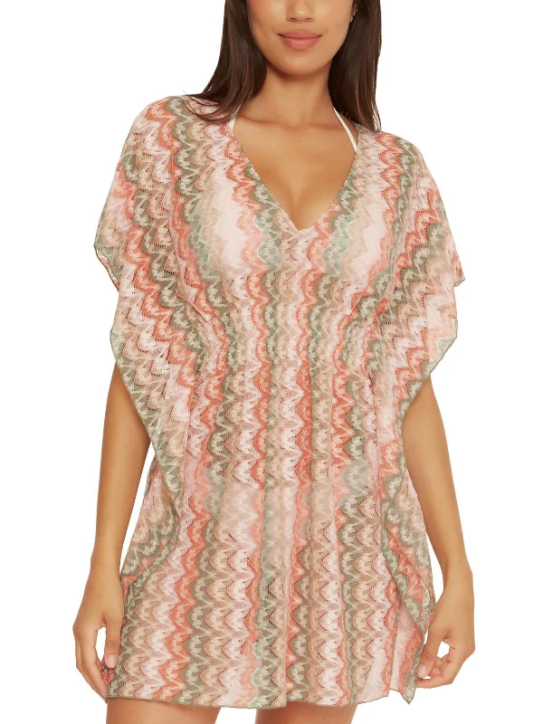 Casual Chic Women's Clothes Solstice Womens Crochet Tunic Cover-Up