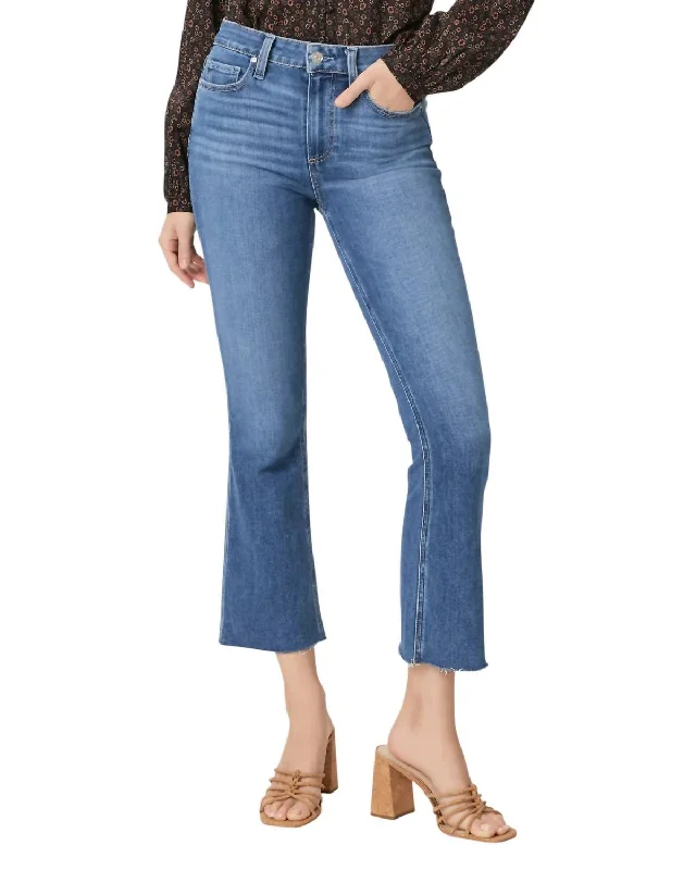 Flash Discount Colette Crop Flare Jean In Starlet